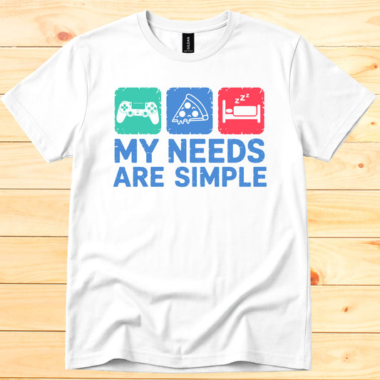 My needs are simple