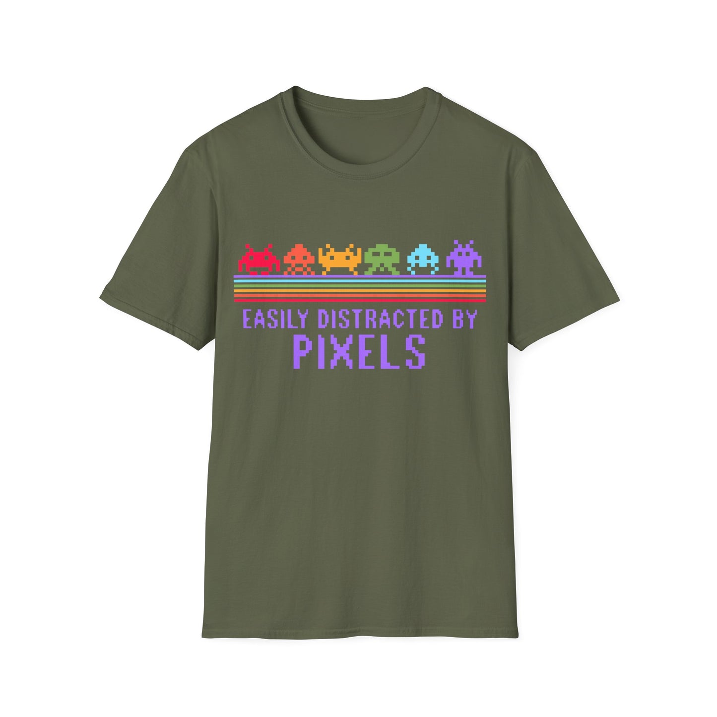 Easily distracted by pixels