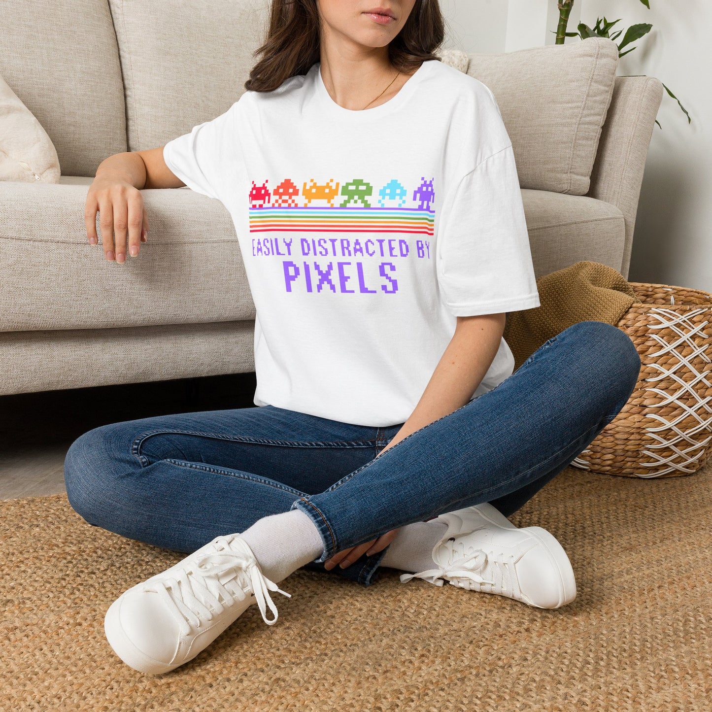 Easily distracted by pixels