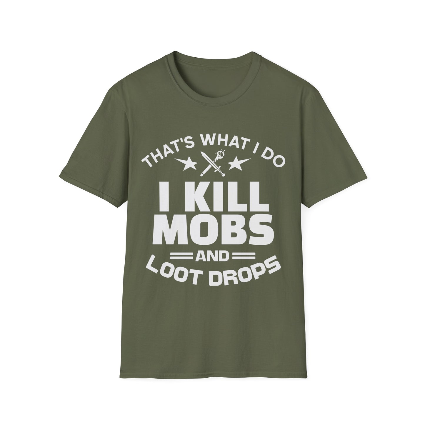 I kill mobs and loot drops