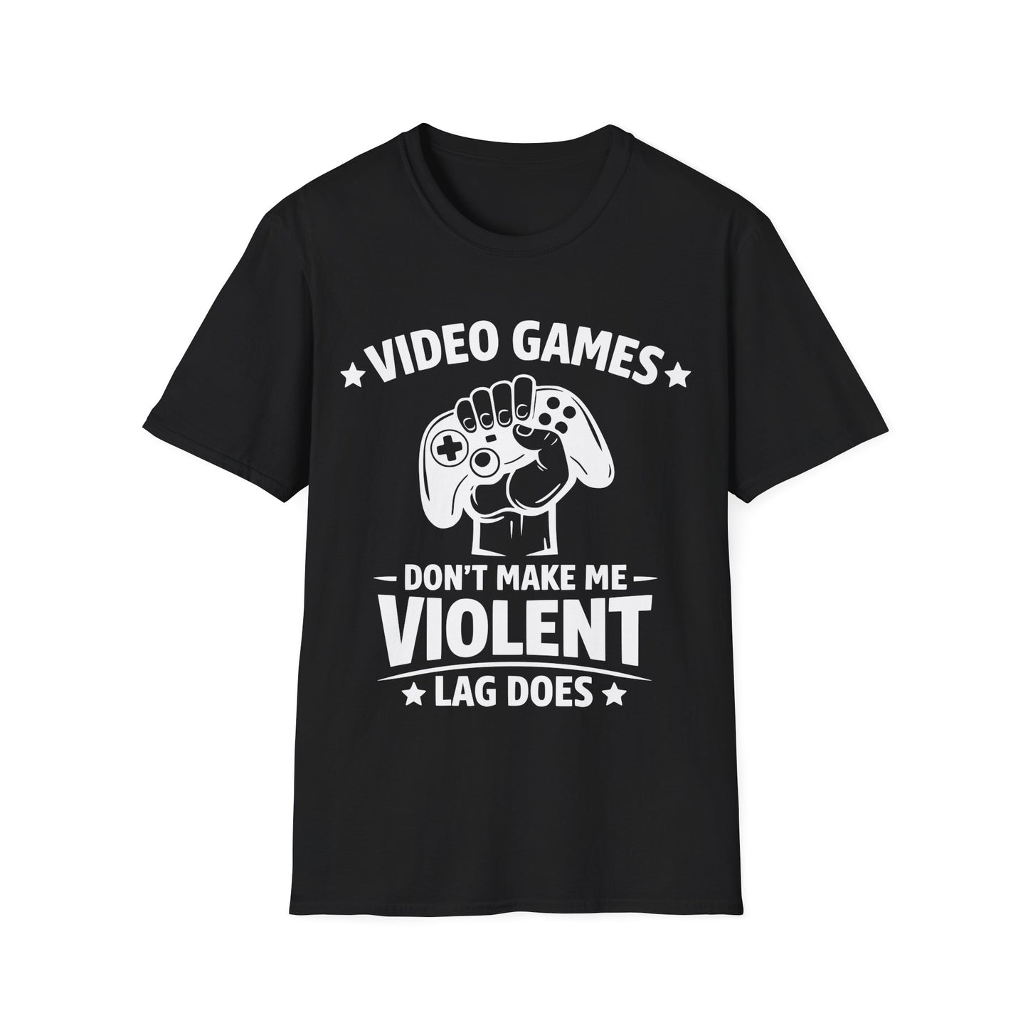 Video games don't make me violent lag does