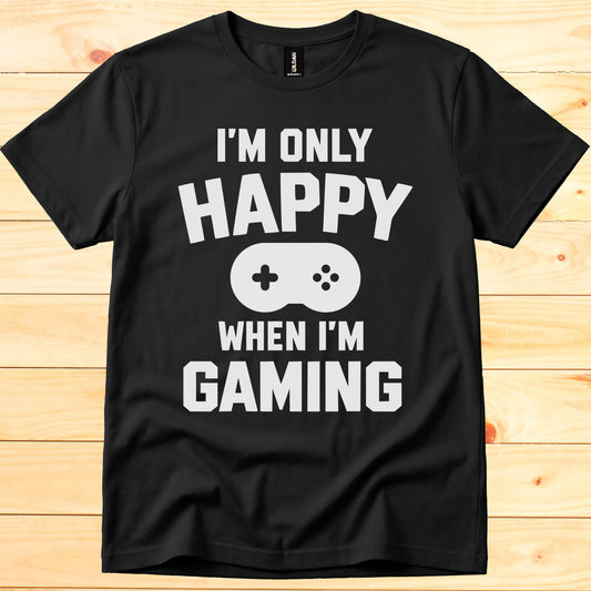 Only happy when gaming