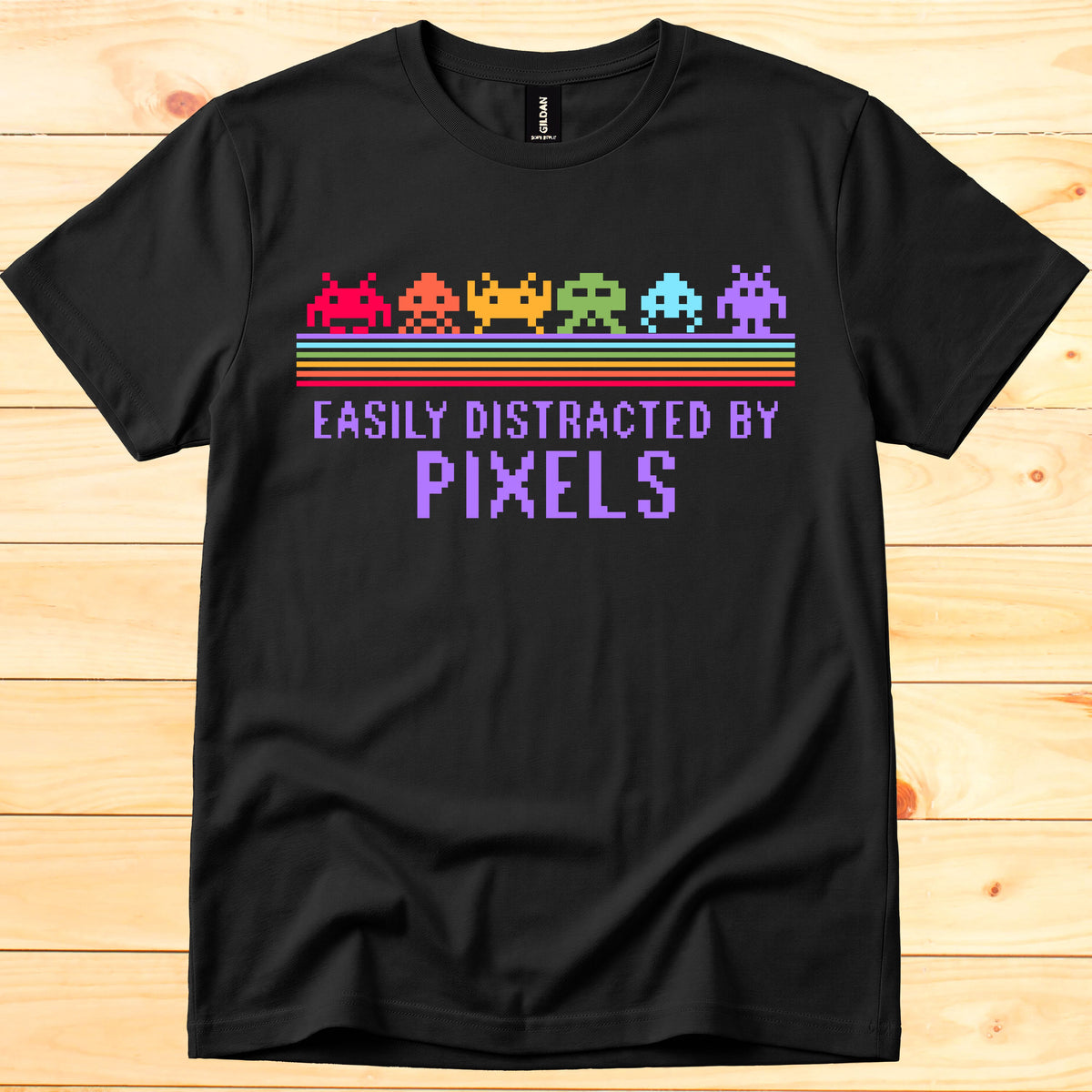 Easily distracted by pixels