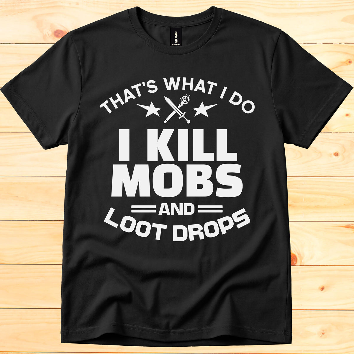 I kill mobs and loot drops