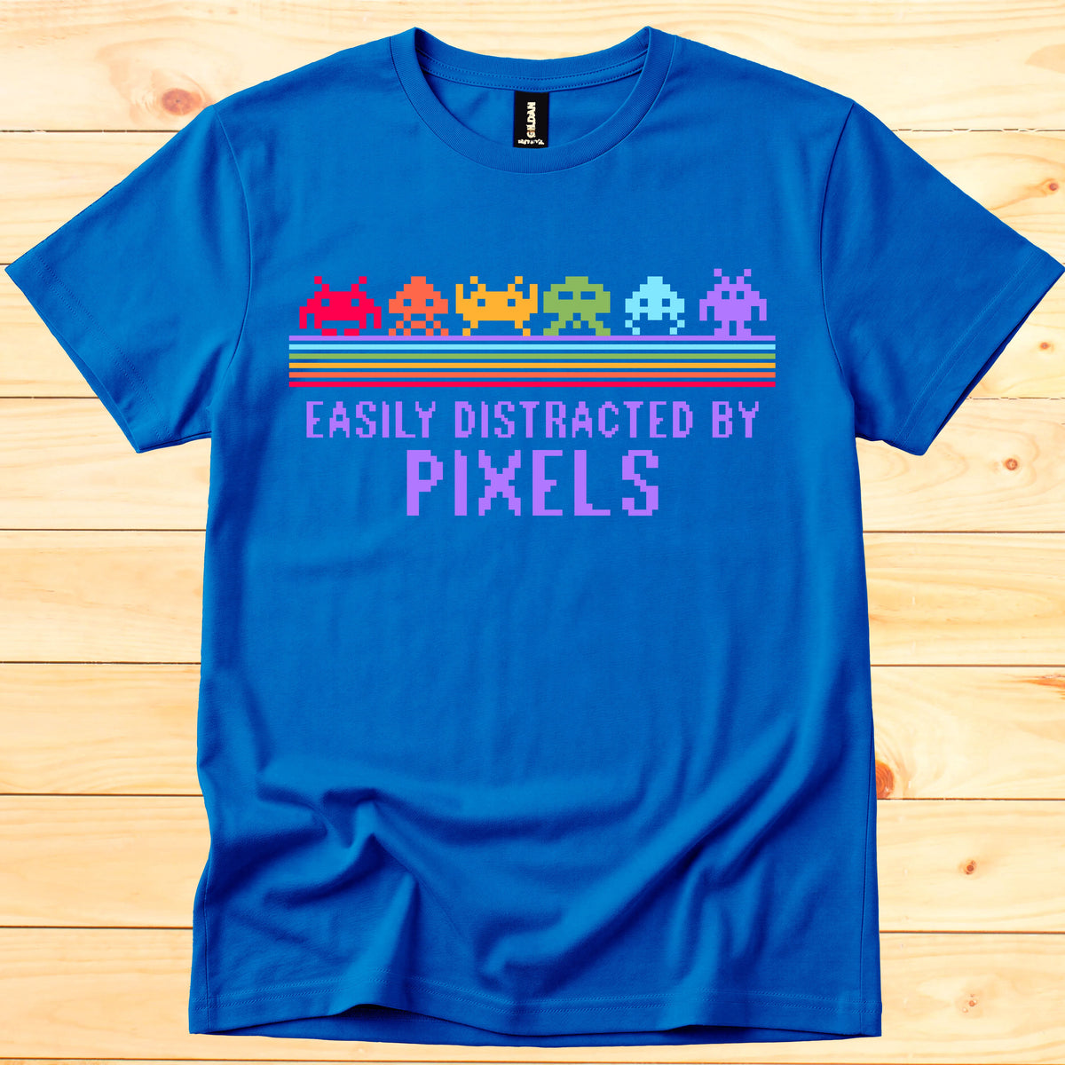 Easily distracted by pixels