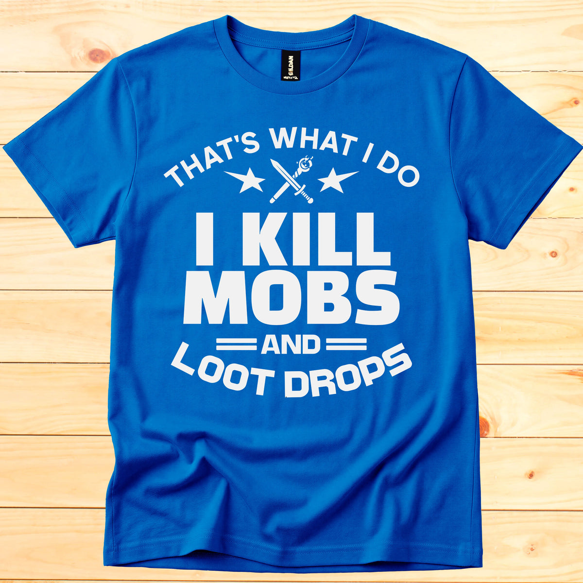 I kill mobs and loot drops