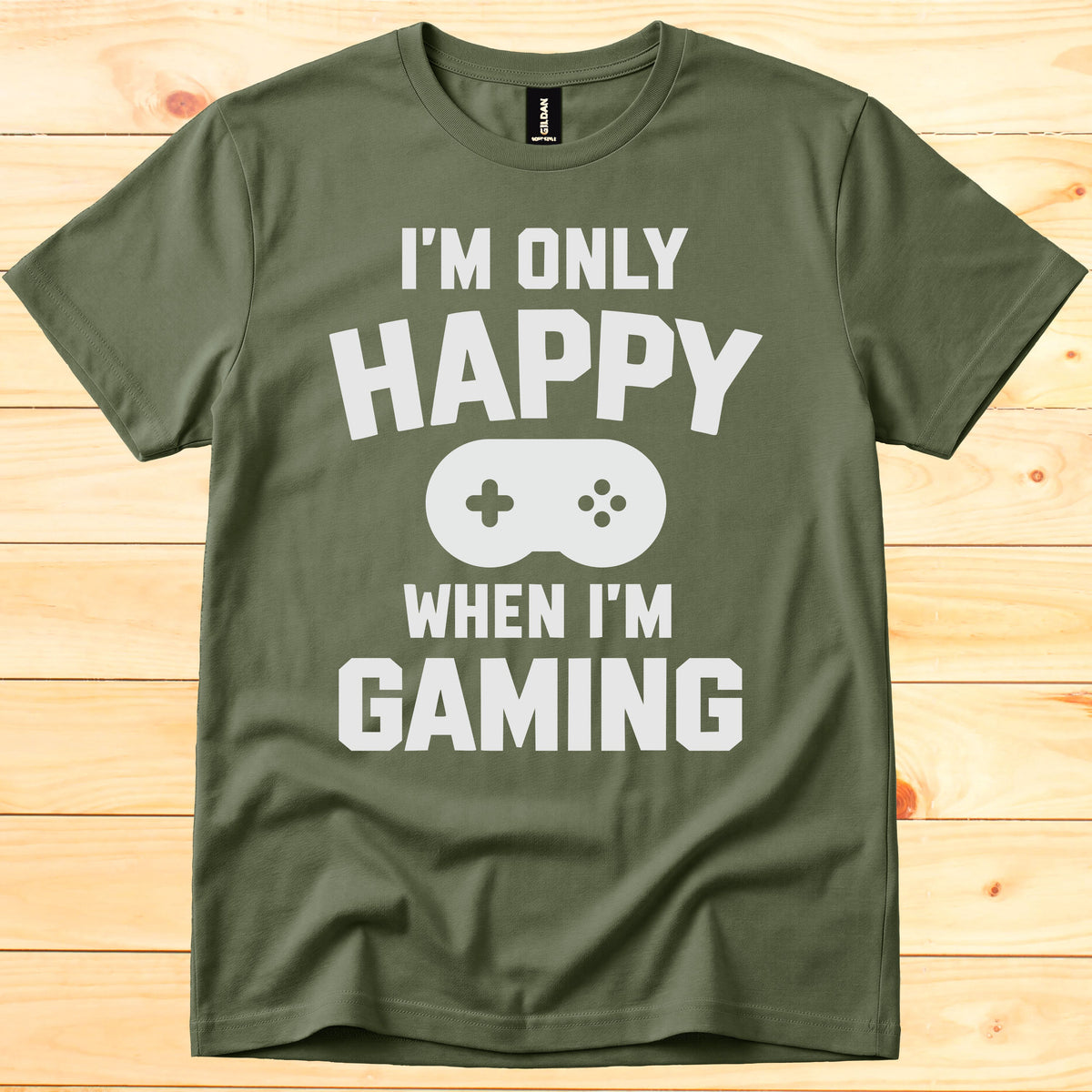 Only happy when gaming