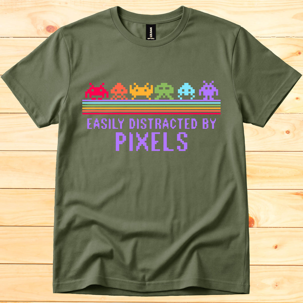 Easily distracted by pixels