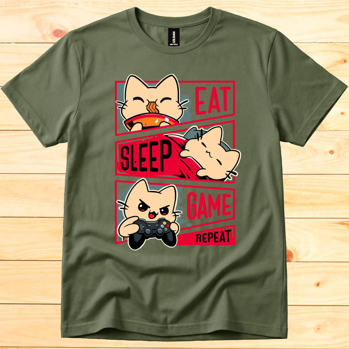 Eat sleep game repeat