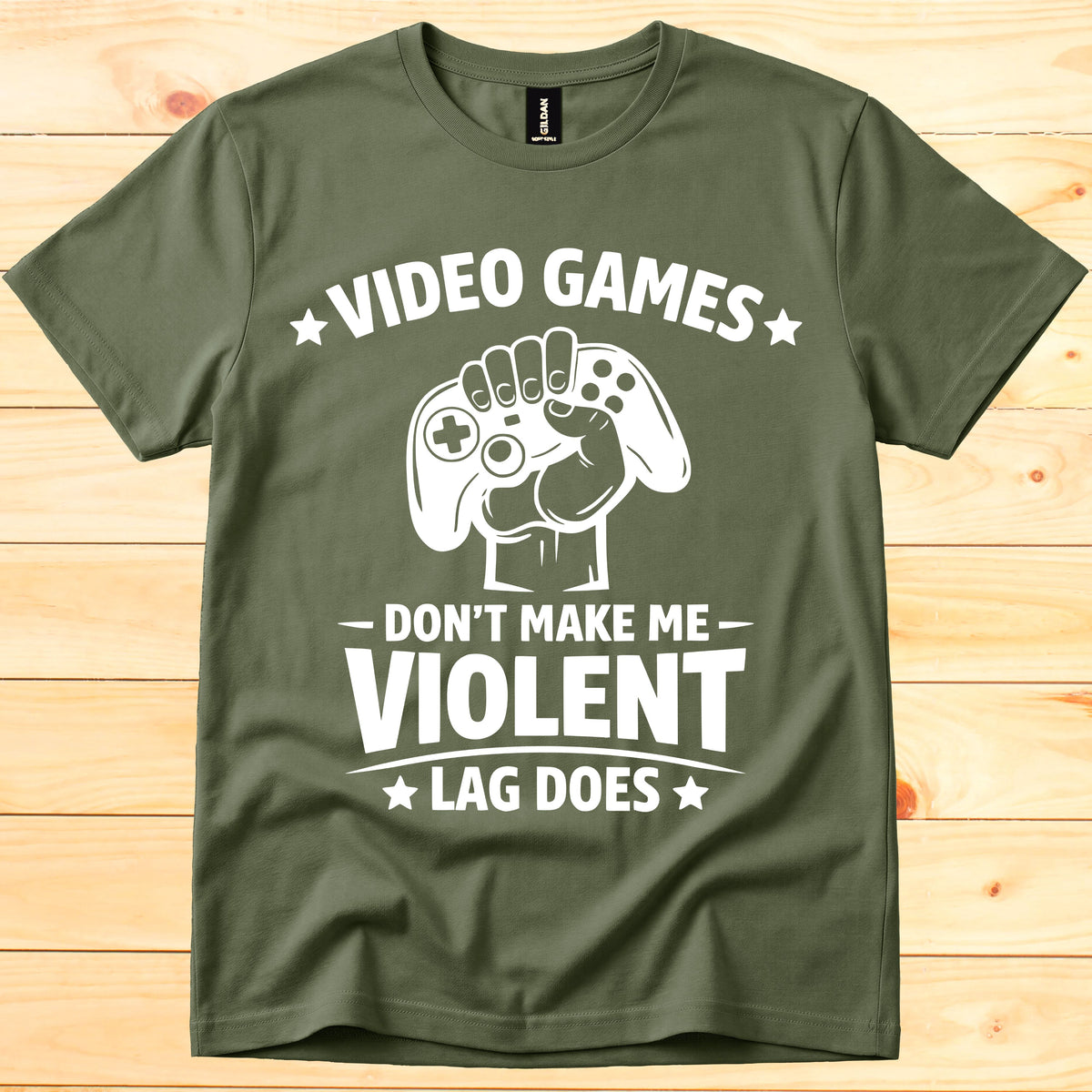 Video games don't make me violent lag does