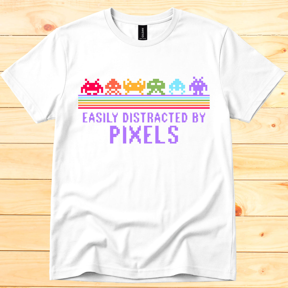Easily distracted by pixels