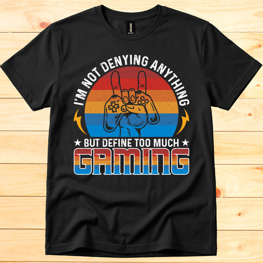 Define too much gaming